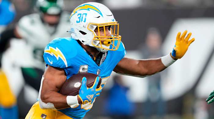 Los Angeles Chargers running back Austin Ekeler